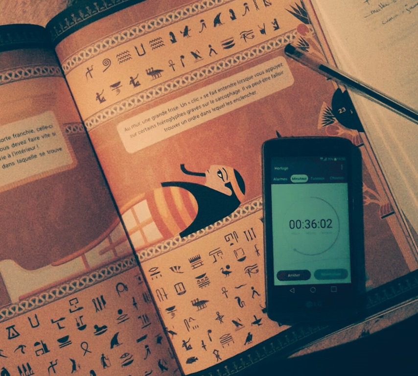 Escape game livre Egypte