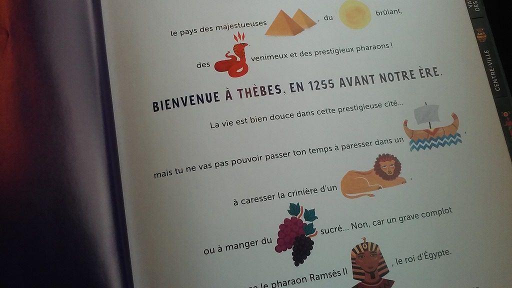intrigue livre énigme panique en égypte p3