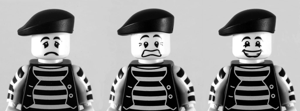 mimer pour apprendre : mime artist, photo de Paul Hudson (CC BY 2.0)